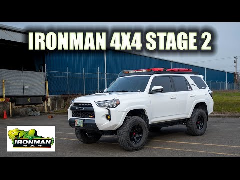 Ironman4x4 Foam Cell Pro Stage 2 Suspension Install on my 4Runner.