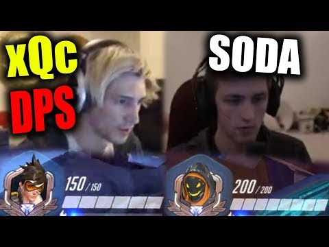 xQc DPS Tracer/Widow Diamond smurf with Sodapoppin