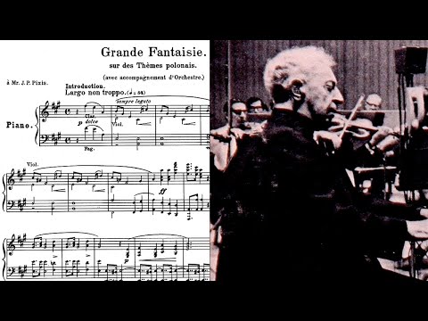 Chopin: Grand Fantasy on Polish Airs, Op. 13 - Artur Rubinstein, 1969 -  Ormandy - RCA LSC 3055