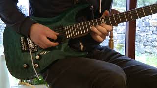 Video thumbnail for LTD MH-100QM guitar demo by Jack Porteous Guitar