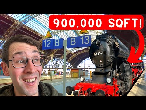 Europe's Largest Train Station Is Not Where You Expect! | Germany Travel Vlog