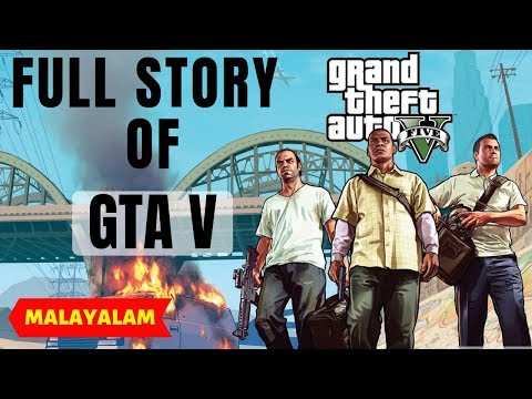 GTA 5 Full Story In Malayalam | GTA 5 Story In Malayalam