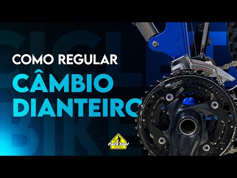 Como regular o CÂMBIO DIANTEIRO da bike - Passo a passo