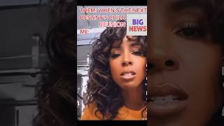 Kelly Rowlands Replying to Destiny’s Child Reunion Rumours #shorts #music #kellyrowland #youtube