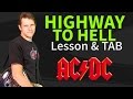 Guitar Lesson & TAB: Highway to Hell - ACDC ...