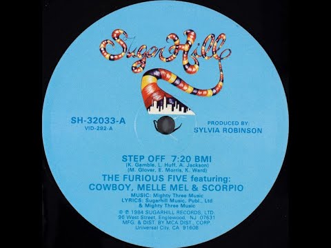 The Furious Five Feat.  Cowboy, Melle Mel & Scorpio - Step Off
