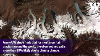 Retreating mountain glaciers are 'categorical evidence' of climate change