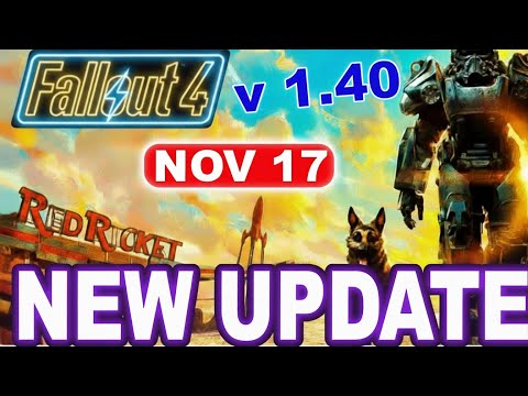 Fallout 4 Update 1.40 — Massive Fixes, Creation Club Changes & DLC Problems Finally Solved!