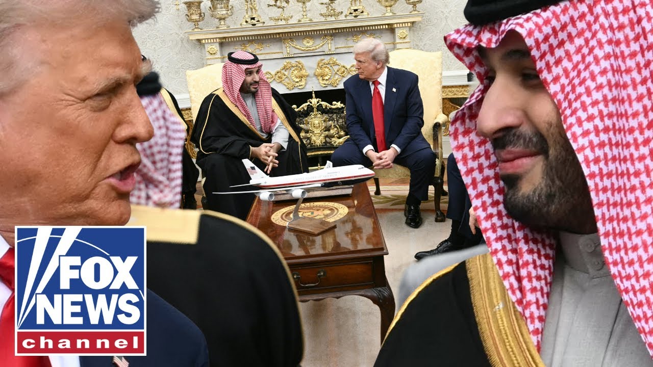 TENSE EXCHANGE: Trump clashes with reporter, defends Saudi crown prince