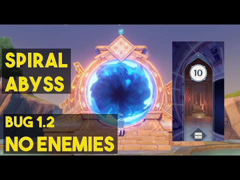 Spiral Abyss Bug 1.2 : Floor 10 Chamber 2, First Half 19/21 - please Report