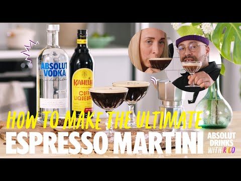 The ULTIMATE Espresso Martini Recipe | Absolut Drinks