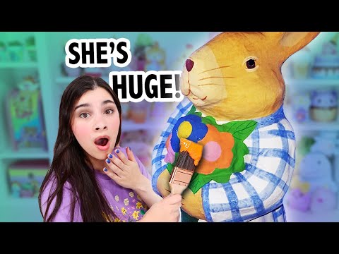 Painting a GIANT Bunny?!