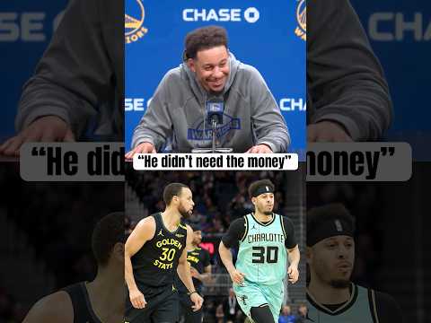 Seth Curry wanted number 30 from Steph 😂 (via @NBCSAuthentic)