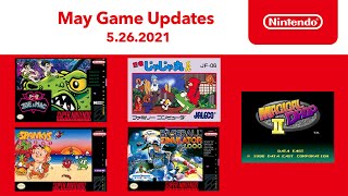 Nintendo NES & Super NES - May 2021 Game Updates - Nintendo Switch Online anuncio