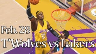 T'Wolves vs Lakers Feb. 28 - Thursday Night Throwdown
