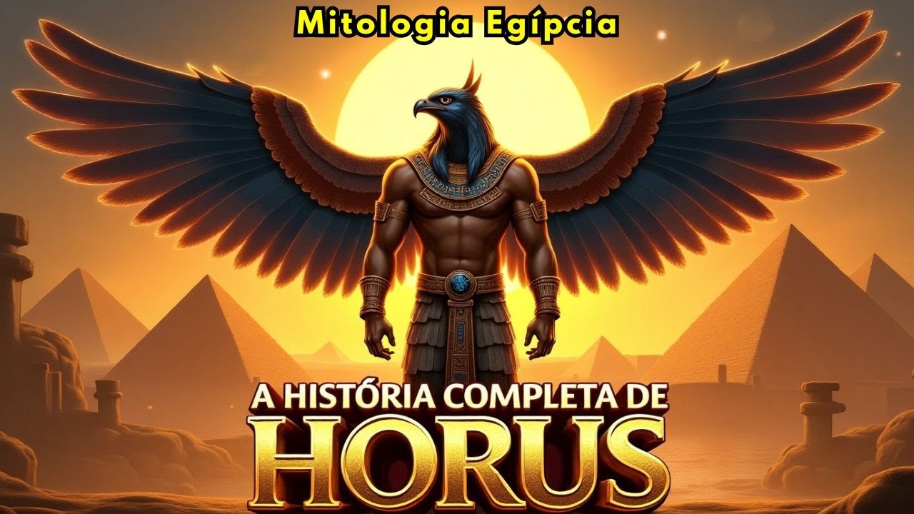A História Completa de Hórus: O Deus Egípcio da Vitória e do Céu | Mitologia Egípcia