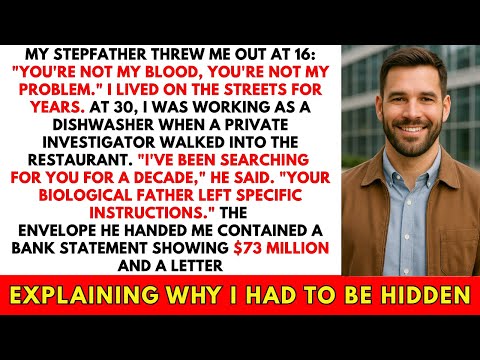 Thrown Out at 16, Forgotten for Years—Then a Stranger Handed Me My Father’s $73 Million Secret