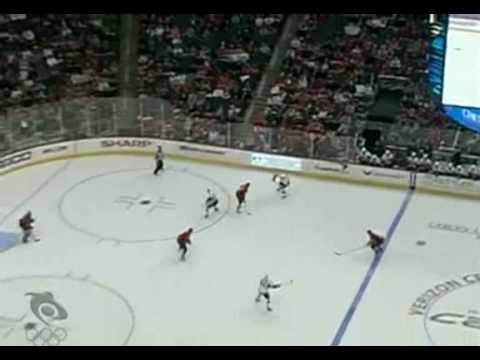 Alfredsson goal 2/2 @ Capitals (02/01/09)