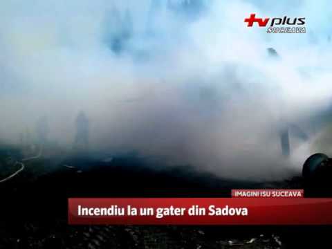 Incendiu la un gater din Sadova