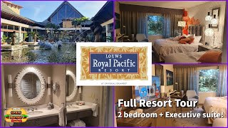 Loews Royal Pacific Full Resort Tour - 2 bedroom hospitality suite - Perfect for Universal Orlando!