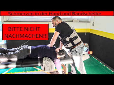 Der Knochenknacker - Abu Sultan - Schmerzen in der Hand und Bandscheibe - Khaled Semmo