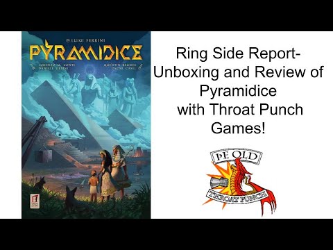 Ring Side Report-Board Game Review of Pyramidice