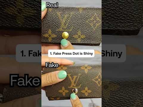 Real Vs Fake Louis Vuitton Key Holder #louisvuitton #designerbags