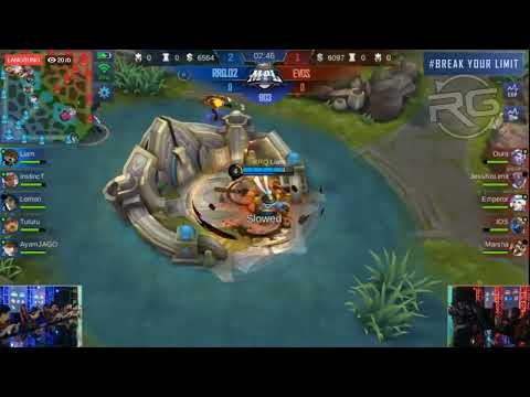 Laga el classico RRQ VS EVOS //SANG LEGEND MM RRQ TUTURU PICK CLINT!!