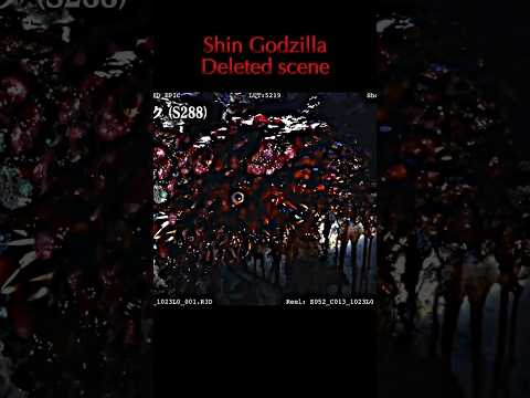 ⚠️Shin Godzilla deleted scene⚠️