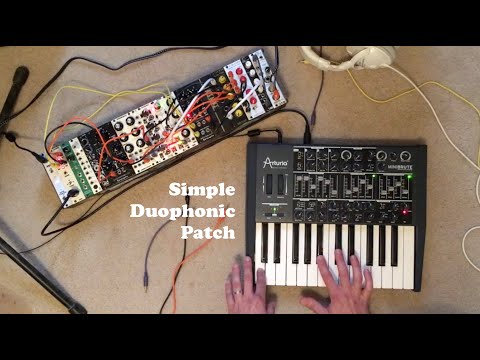 Duophonic Modular Synth Patch