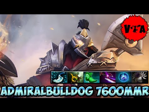 Dota 2 - AdmiralBulldog 7600 MMR Plays Axe vol #1 - Ranked Match