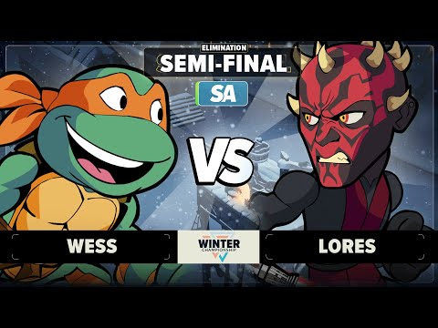 Wess vs Lores - Elimination Semi-Final - Winter Championship 2025 - SA 1v1