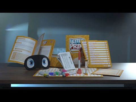 3D-animatie van Letterprik - Board Game