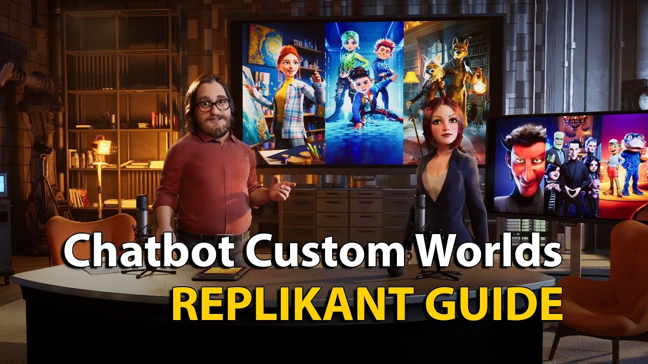 🔴 1 Build ANY World for Your AI Chatbot! The Ultimate Replikant Environment Guide 🤖