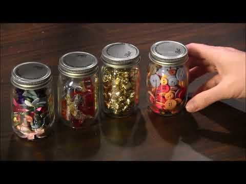 Mini Mason Jars Storage Idea