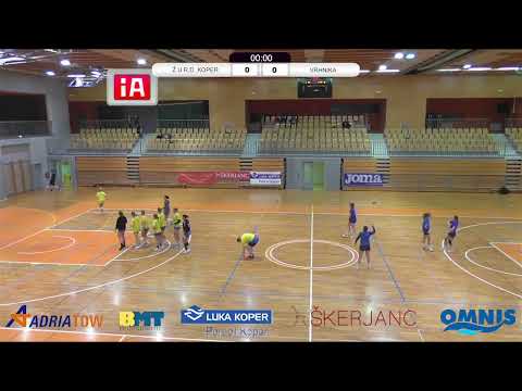 06. KROG - 2022/23: ENOTNE 1. DRL - ŽENSKE: Ž.U.R.D. KOPER : ŠDRŠ VRHNIKA