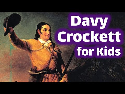Davy Crockett for Kids | American Frontiersman and Folk Hero