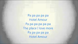 Hotel Amour - Hotel flamingo lyrics