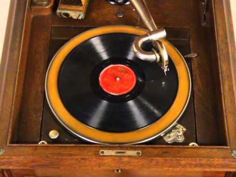 Victor Victrola Oak Antique 1917 era Phonograph Record Player Model VVX,I X-19234