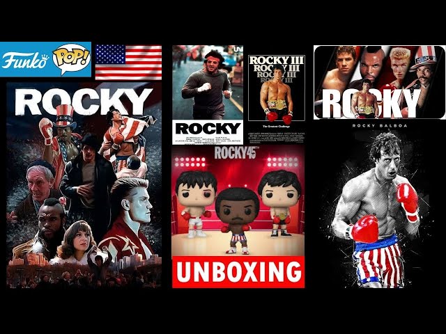 Vídeo relacionado con Funko POP! Movies: Rocky 45th - Rocky Balboa - Figuras Miniaturas Coleccionables Para Exhibición - Idea De Regalo - Mercancía Oficial - Juguetes Para Niños Y Adultos - Fans De Movies
