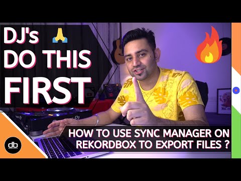 How to use SYNC MANAGER in REKORDBOX 6 to EXPORT MUSIC to USB the RIGHT WAY. UNLOCK CDJ SUPERPOWERS