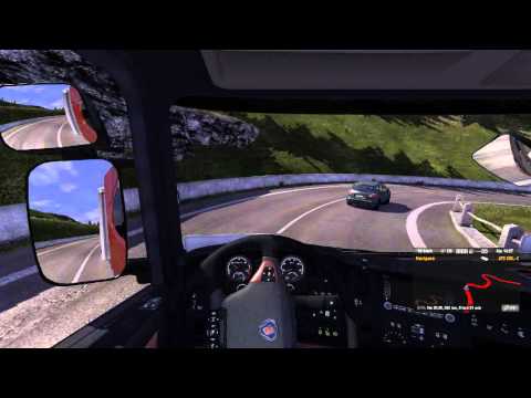 Euro Truck Simulator 2 Scania R730 Torino - Strasbourg