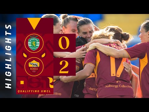 SPORTING 0-2 ROMA | 3rd QUALIFYING ROUND | UWCL 2025-26
