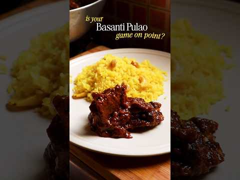 perfect your mishti Basanti Pulao with this