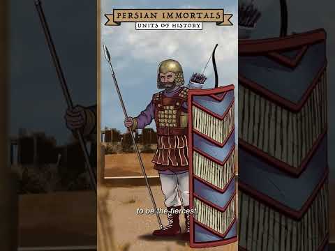 Who were the Persian Immortals? #Shorts #History #Units