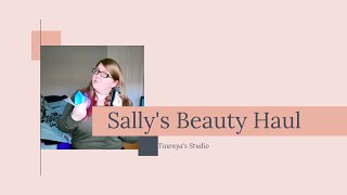 Sally's Beauty Haul of Arctic Fox and Ion