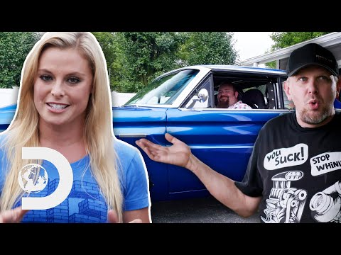 Why did Heather Storm leave Garage Squad?