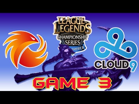[NA LCS Summer 2017 W7D1] C9 vs P1 Game 3 Highlights | Cloud9 vs Phoenix1