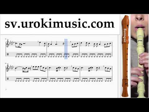 Hur Man Spelar Blockflöjt (Barock) Ed Sheeran - Perfect Noter Tabs um-i492