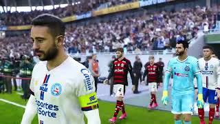 FL4M3NG0 40 V1V0 C0M 1M4G3NS | JOGO DE HOJE| pes 21 Gameplay ps4